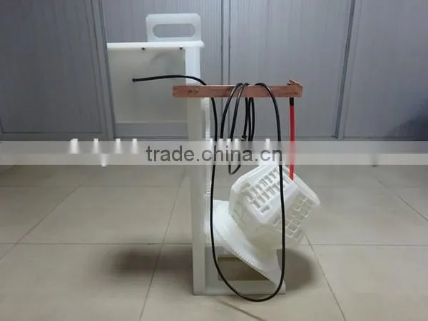 Feiyide Tilting Metal Galvanizing Chrome Screw Barrel Electroplating Machine