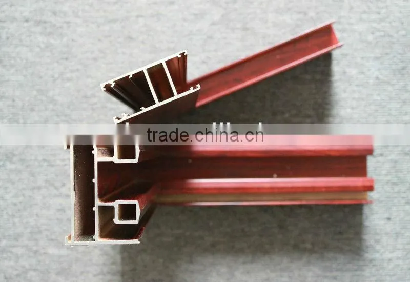 Double glazed aluminum sliding french doors