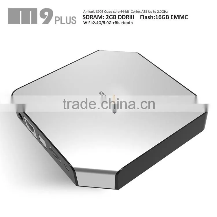 2016 New M9 Plus Quad-Core H.265 4K Player Android OTT Set Top Box