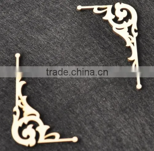 wood veneer shape for decoration