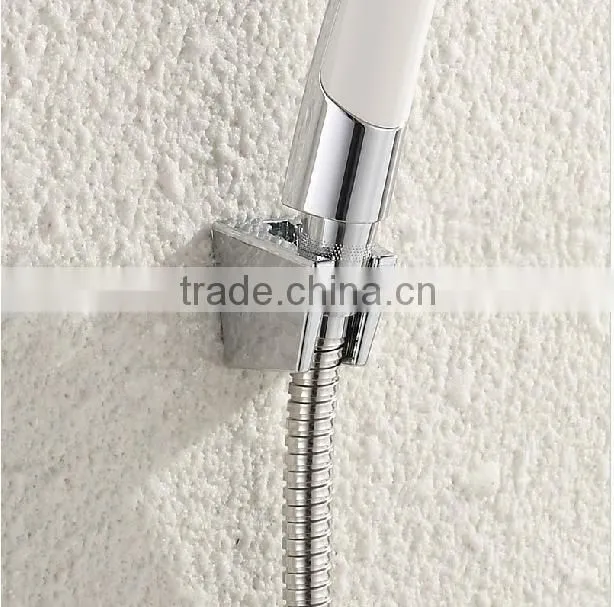 hand shower holder, stainless steel shower bar holder fixed on wall