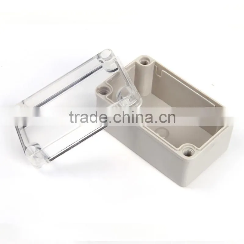 standard sizes low price electrical transparent weatherproof junction box ip65