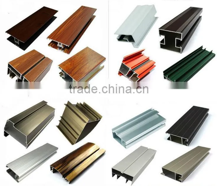 aluminum curtain wall profiles galss wall profiles with top quality