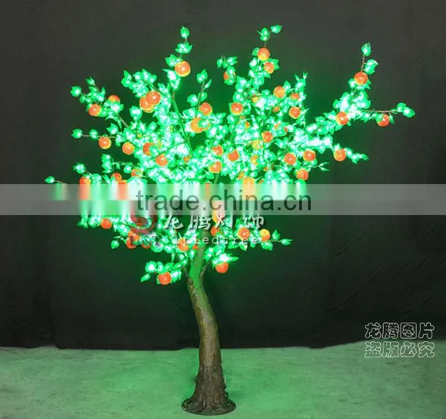 2.5m waterproof outdoor led fruit apple tree