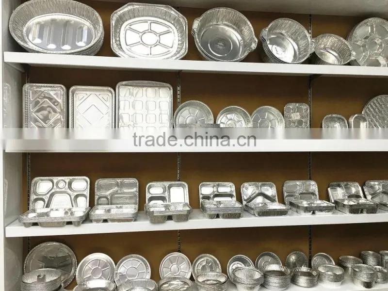 2016 Round Disposable Aluminum Foil trays/catering Trays