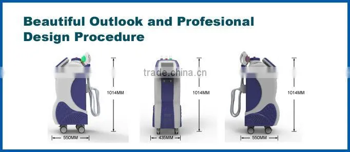 Professional 3in 1 hair removal IPL machine for salon and clinic for sale