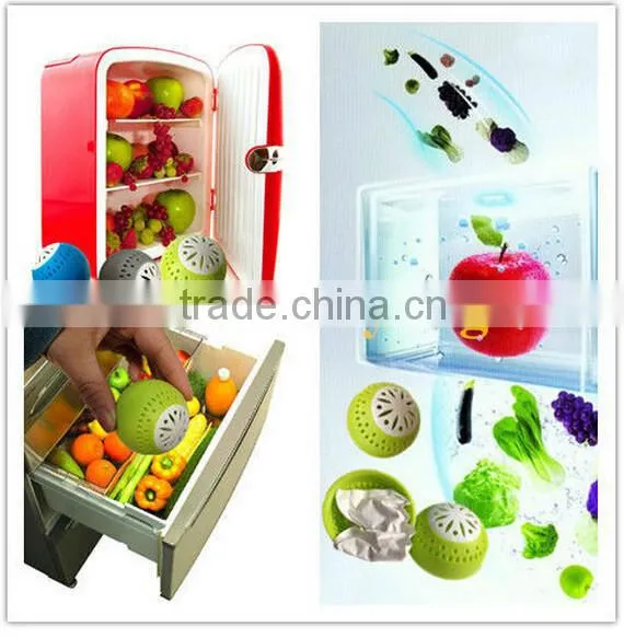 3-Piece Set Fridge Balls Refrigerator Fruit Vegetable Maintains Freshness Balls for all kinds colors