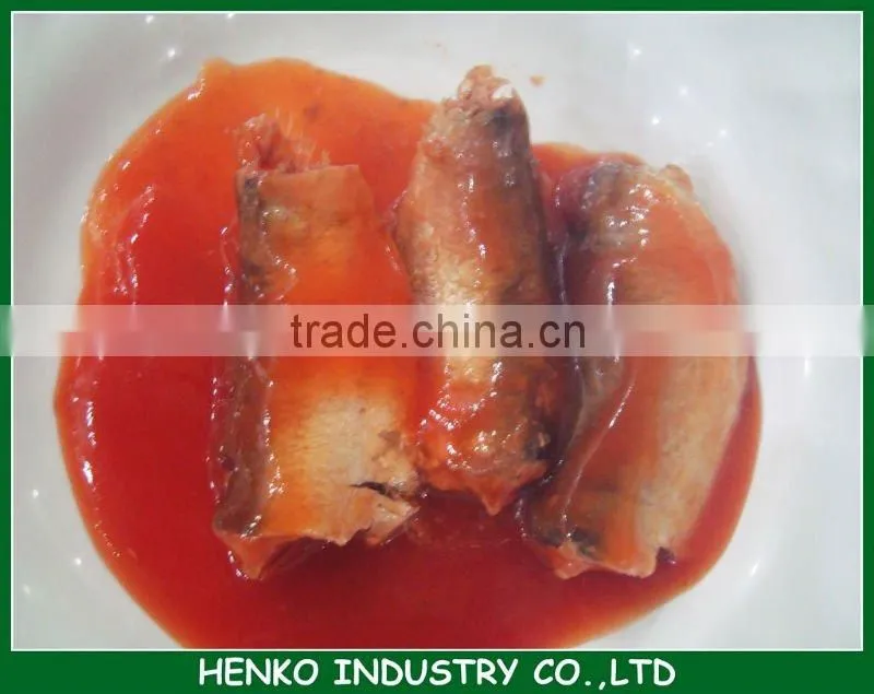 155g Canned sardine in tomato sauce