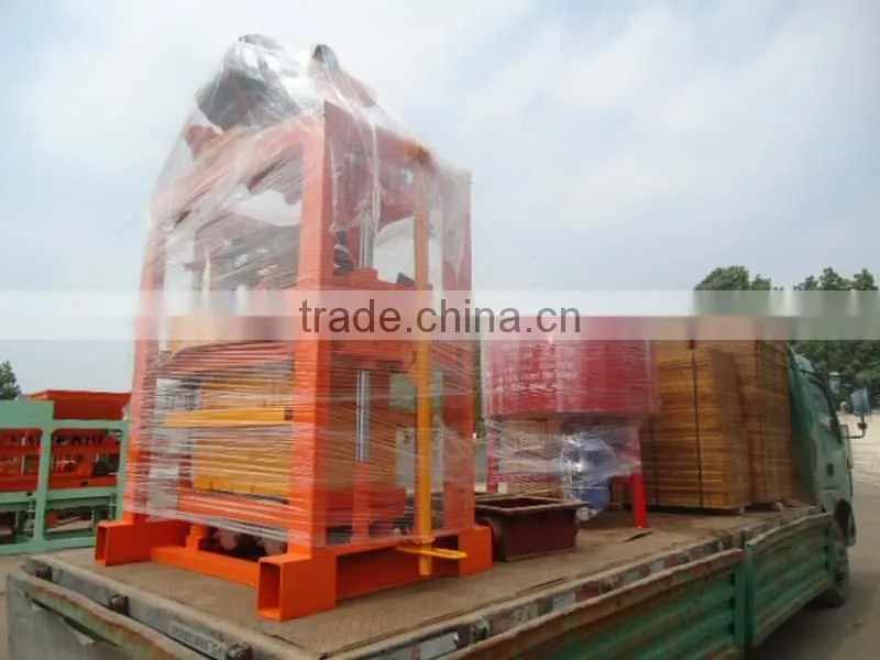 Semi auto block making machine QTJ4-40 For consruction hot sells