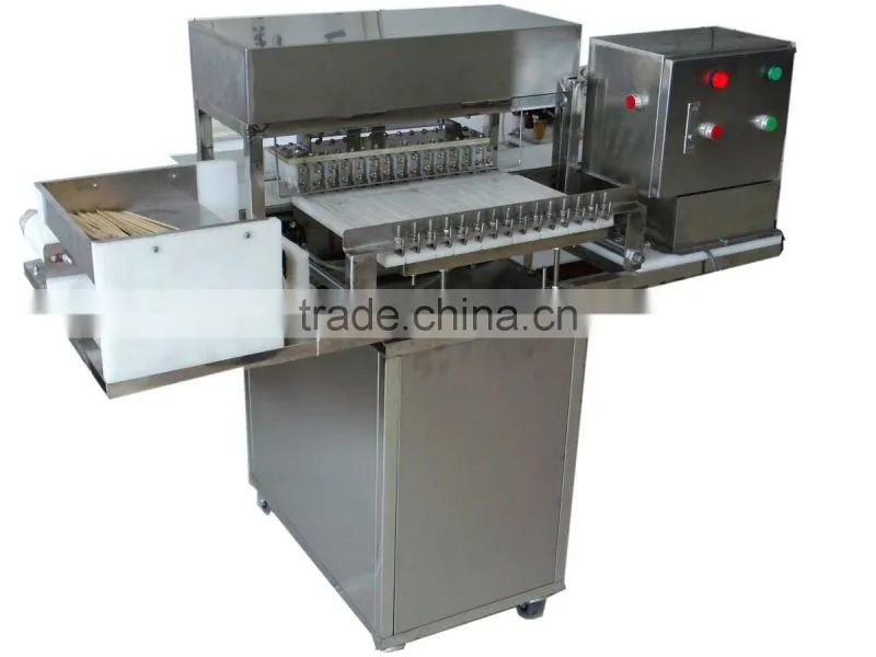 meat skewer machine/commercial meat skewer machine