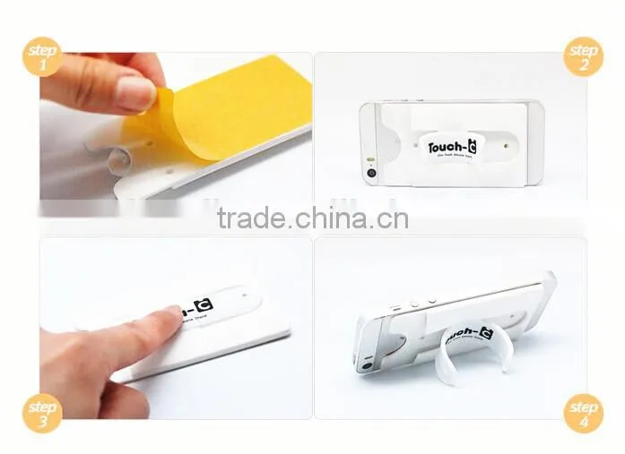 Mobile Phone Card Pocket silicone card holder