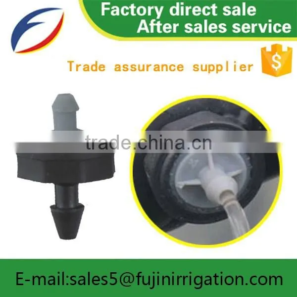 Drip irrigation systems save water low volume pressure compensating dripper for dripline