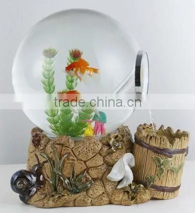 Grade gracefully acrylic mini fish tank decorative home or office
