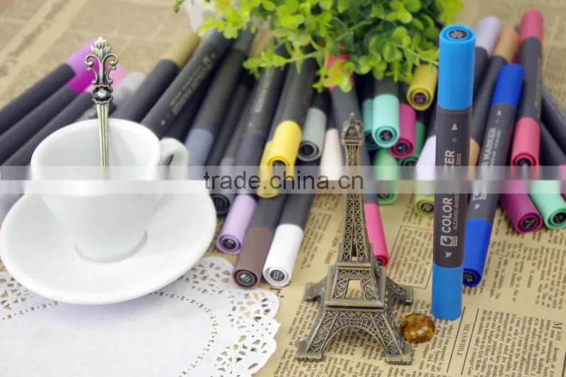 124colors non-toxic copic marker pen supplier