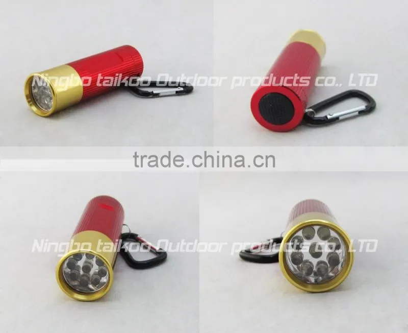 powered by 3AAA batteries flashlight shell