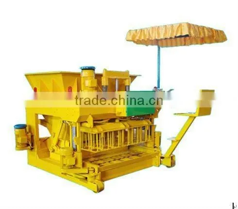 QT12-15 mobile concrete block machine / QMY12-15 moving style eggs laying blocks machine / mobile blocks making machine for sale