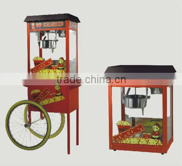 China Hot Air Gas Popcorn Machine