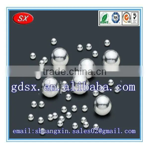 China polish and shiny stainless steel/ chrome carbon steel ball for curtain,toy,bearing,bicycle in stock