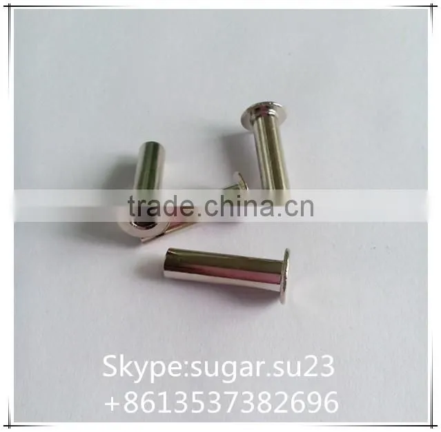 Custom nut plate rivet