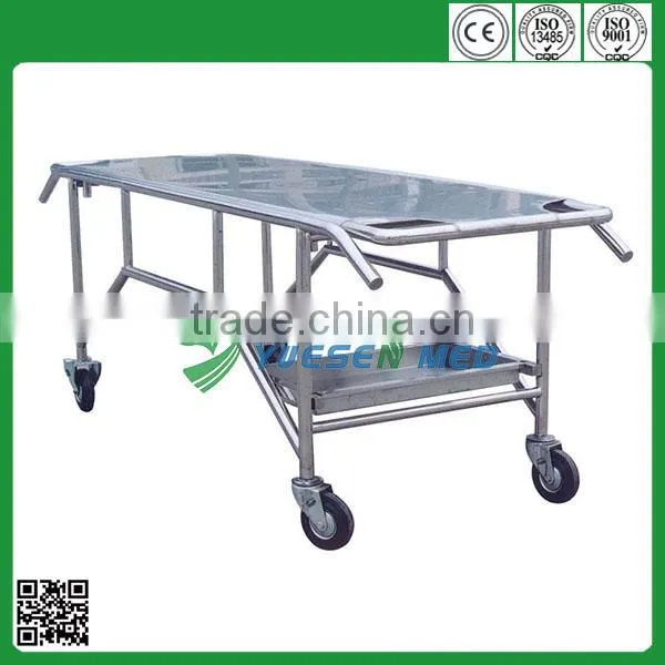 One stop shopping funeral service mortuary trolley