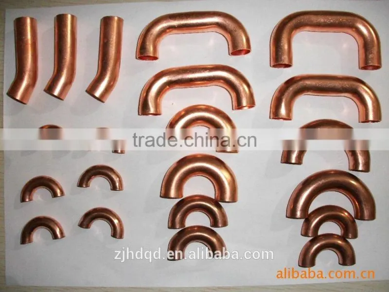 U type copper elbow , 180 degree bellmouth elbow ,high qualith of air conditional parts