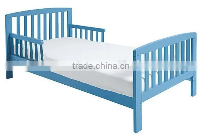 European Style Cheap Pine Wood Baby Cotbed Toddler Bed
