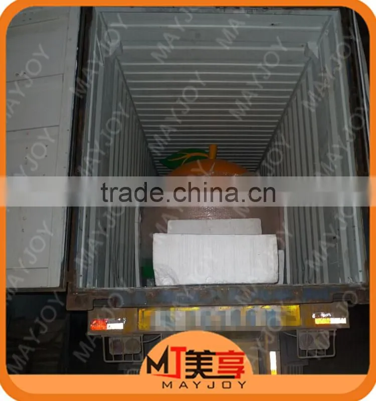 Popular Attractive Food Cart/Orange Fruit Catering Tralier/Mobile Food Tralier