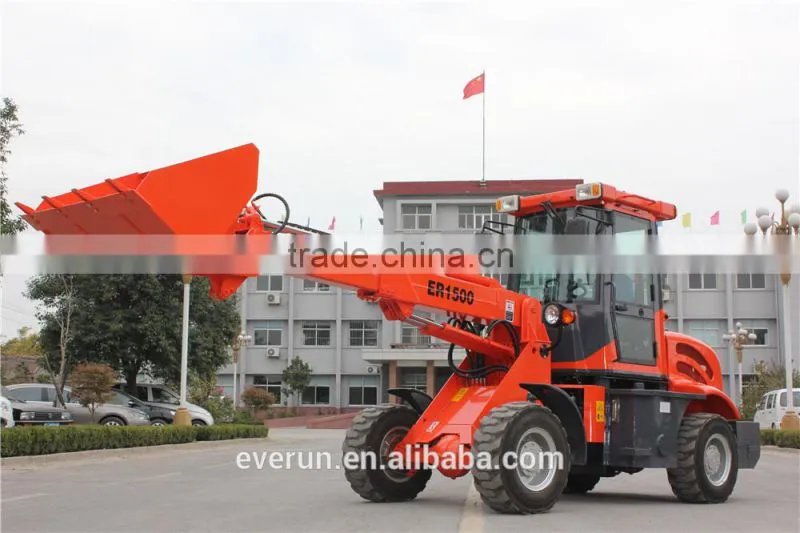 Price New Telescopic mini wheel loader with pallet fork
