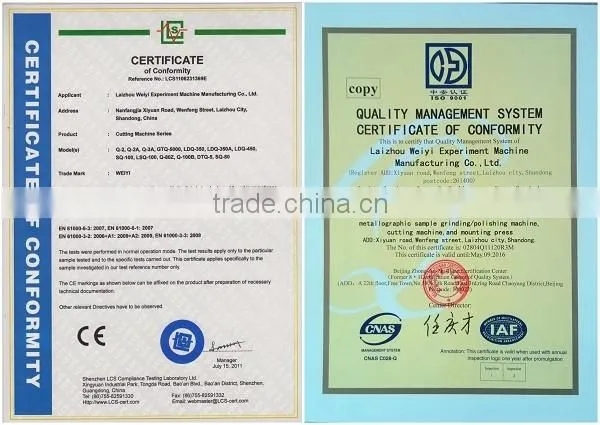 LSQ 100 Metallographic Sample Cutting Machine