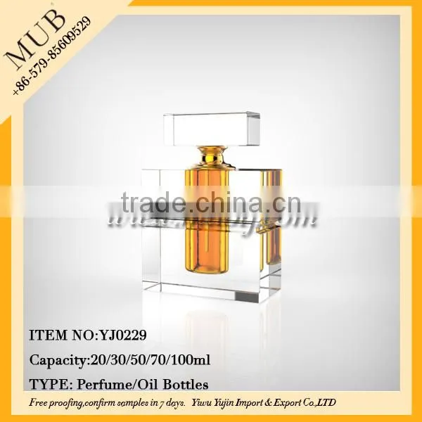 Classic Crystal Perfume Bottles For Souvenir Event Gifts