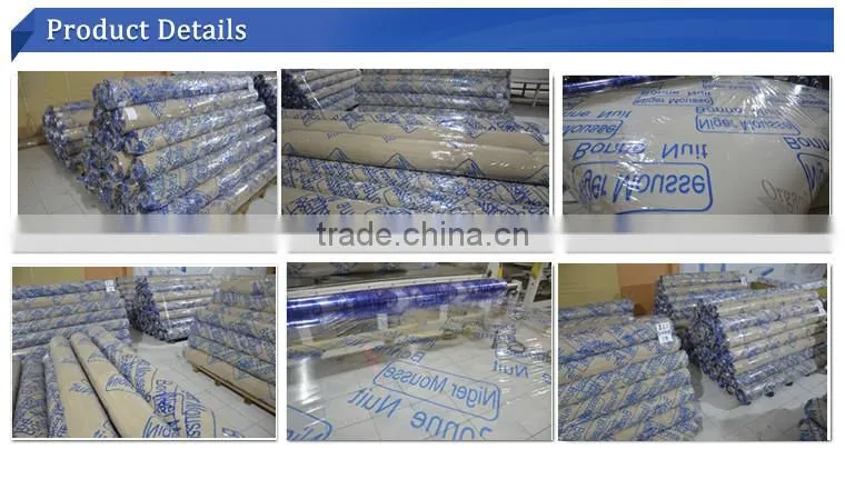 China NaiGu factory good soft pvc furniture cover film in roll