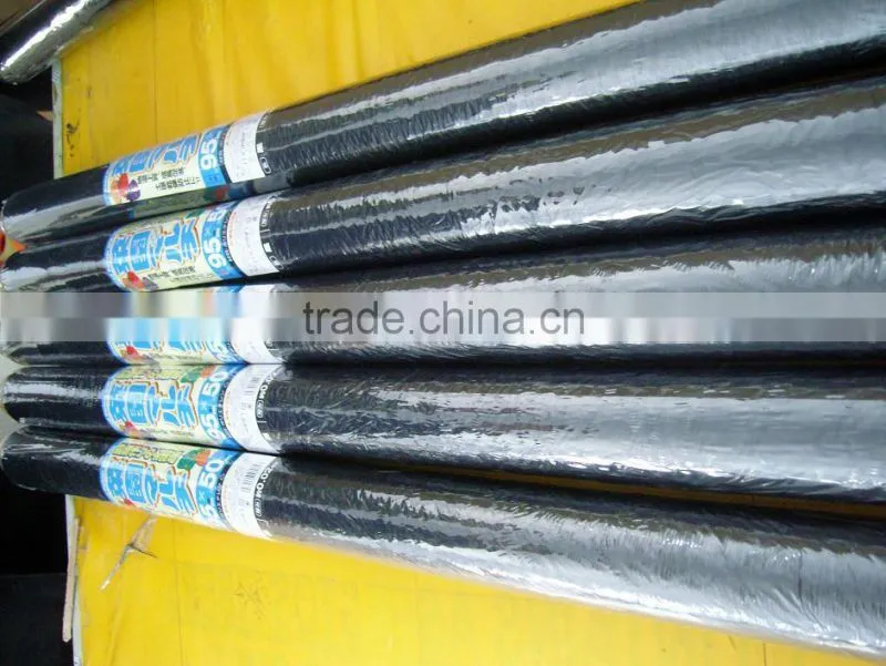 PE Agriculture Black Mulch Film with Perforated Holes