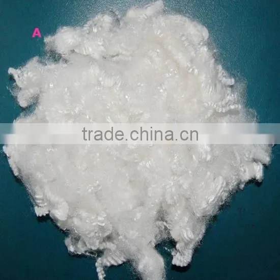 Factory!! fluorescent dope dyed polyester fiber 1.5D
