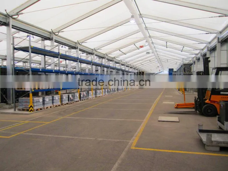 Large temporary storage tent structures with large capacity for sale