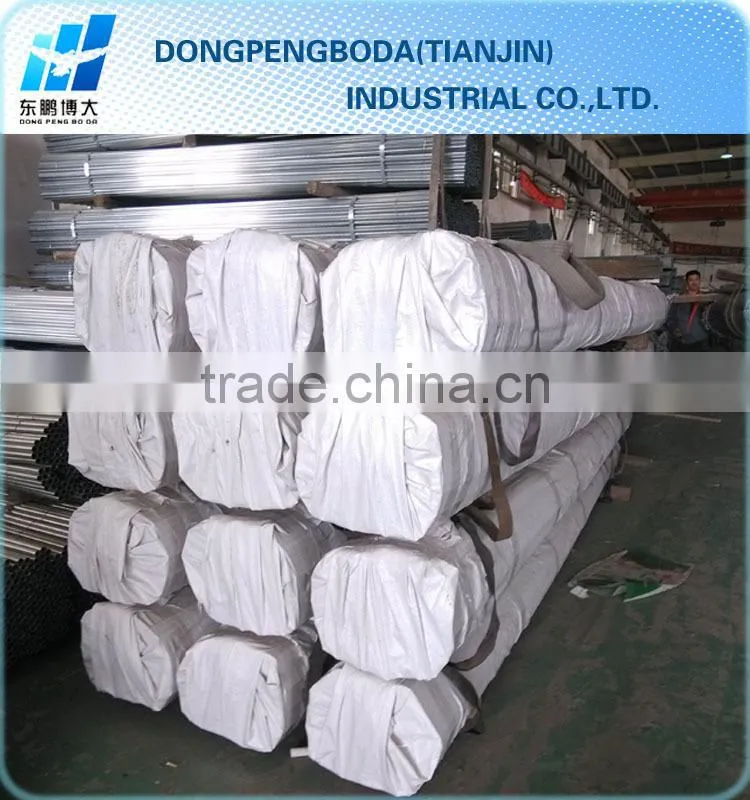 BS standard gi conduit threaded ends pipe