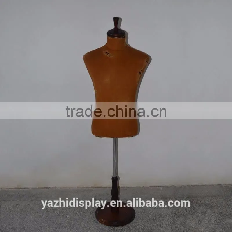 Jewelry Display Fabric Mannequin Head With Shoulder on sale