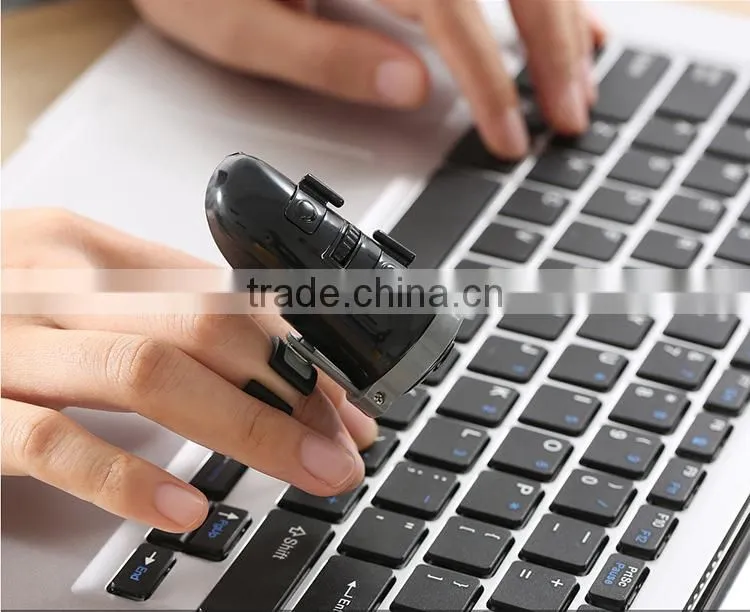 Universal 2.4Hz USB Wireless Wearable Finger Rings Mouse 1600dpi For All Notebook Laptop Tablet Desktop PC