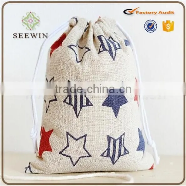customized promotional enviromental jute bag