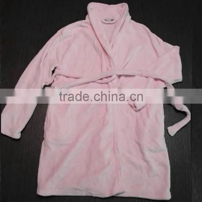 stocklots Coral Fleece Bathrobe