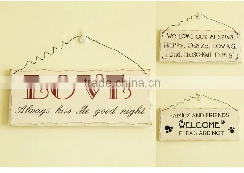 wooden doorplate wooden decorative doorplate
