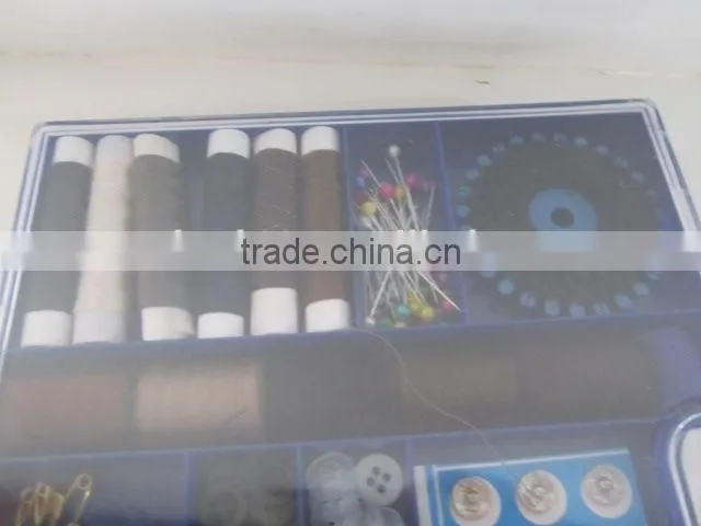 hotel professional plastic sewing kit box for home