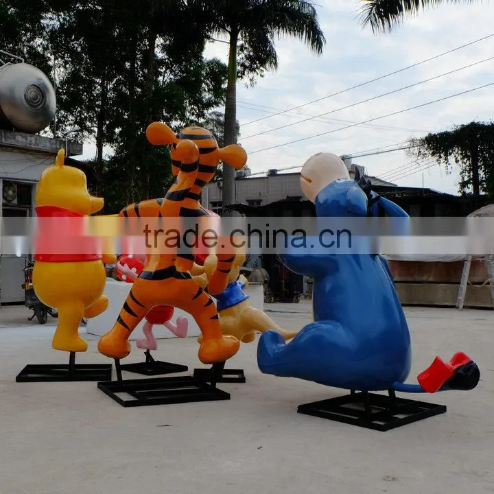 Fiberglass tight cartoon figurine