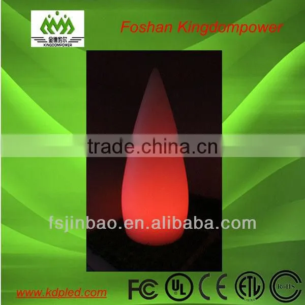 rechargeable led medium rocket remote control lamp