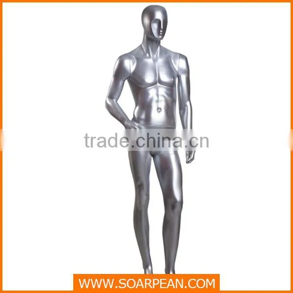 New Products Fiberglass Lifelike Male Mannequin For Sale