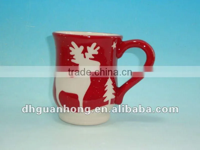 Santa ceramic teapot