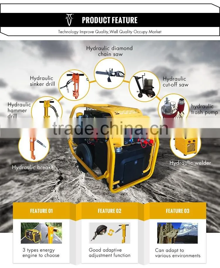 Hydraulic Cut Off Gas Chain Saw Ds12 Manufacture