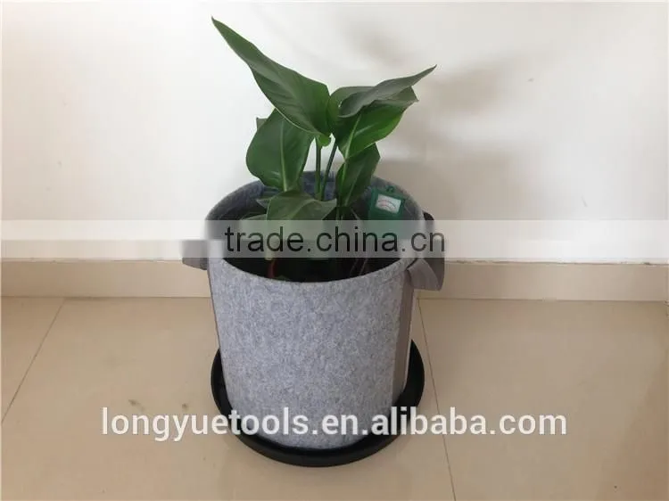 2016 new design wholesale colored non-woven grow bag