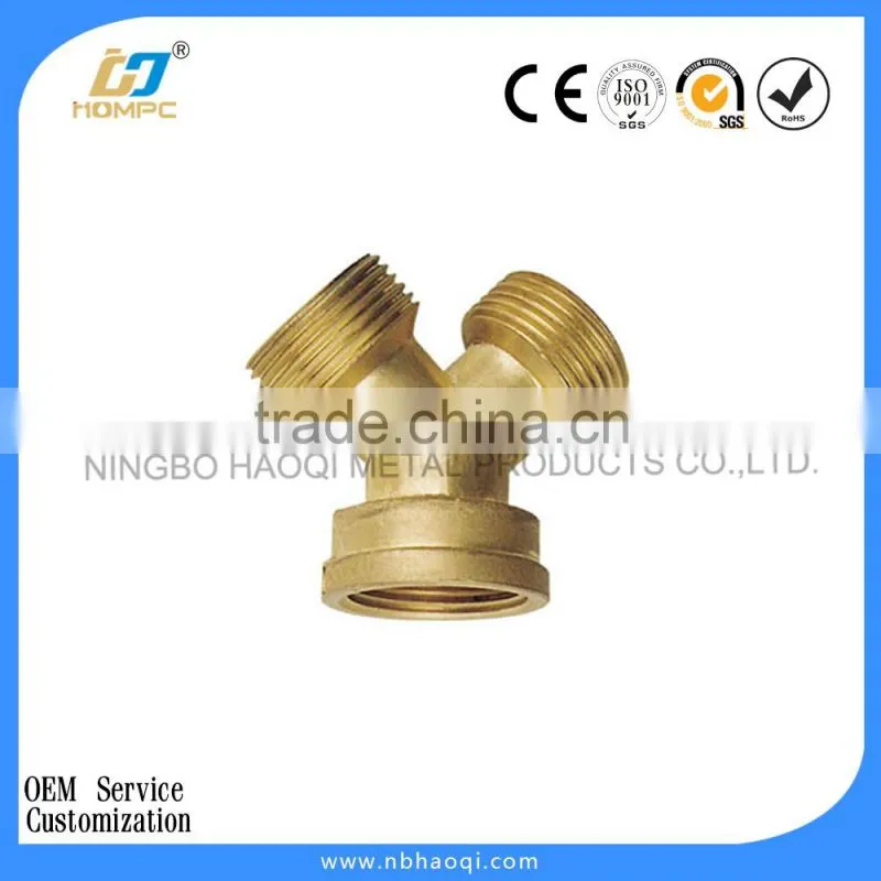 garden plumbing brass y fitting
