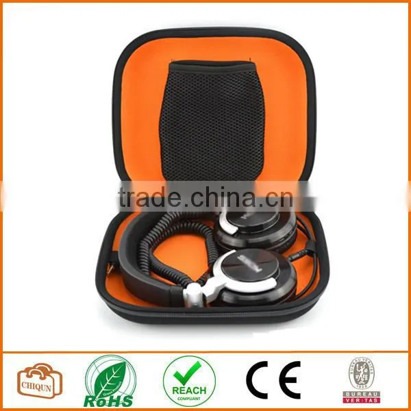 Headphone Full Size Hard Carrying Case / Headset Travel Bag with Space for Cable, AMP