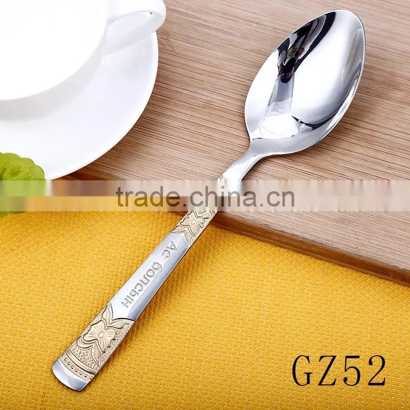 GZ51-53 high quality all stainless steel cutlery set for wholesale